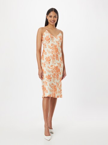 Underprotection Dress 'WILDA' in Orange: front