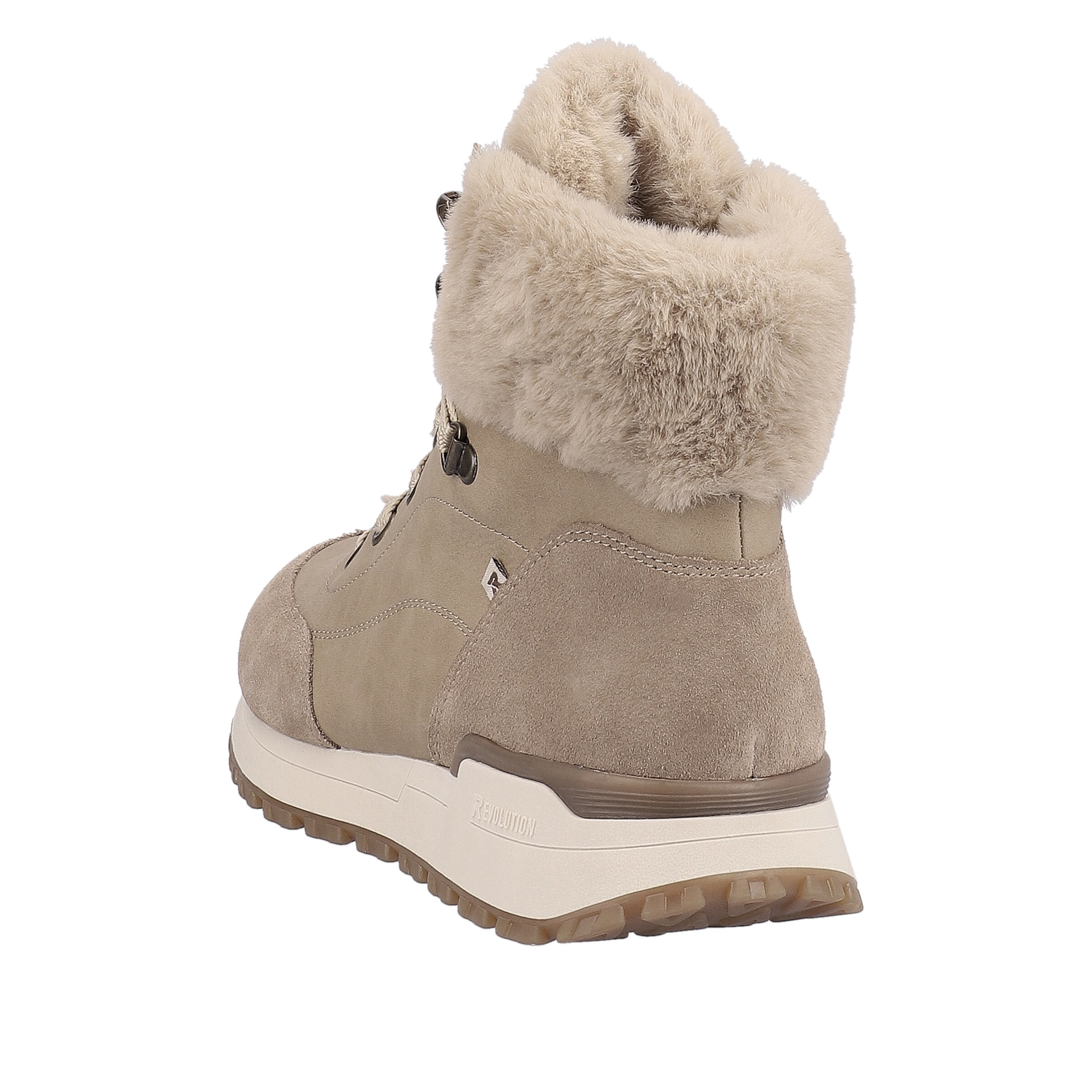Bottines à lacets Rieker Sport en beige