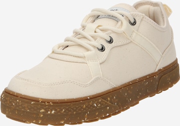 JACK WOLFSKIN - Sapato baixo 'ECOSTRIDE 3' em branco: frente