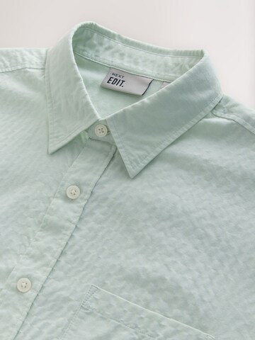 Next Средняя посадка Рубашка в Зеленый