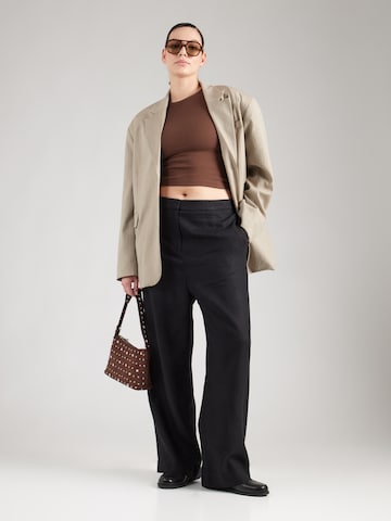 Tommy Hilfiger Curve Широкий Штаны 'ESS' в Черный