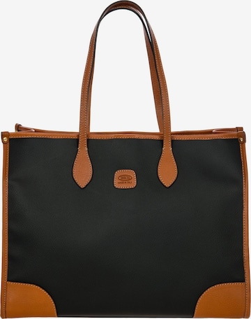Bric's Shopper 'Firenze' in Schwarz: Vorderseite