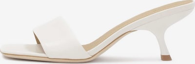 Kazar Studio Mules in White, Item view