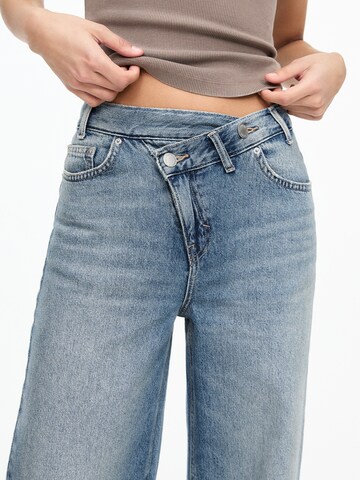 Wide leg Jeans di Pull&Bear in blu