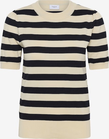 SAINT TROPEZ - Jersey en beige: frente