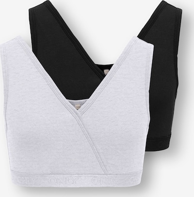 Liemenėlė 'KOGLola' iš ONLY GIRLS, spalva – margai pilka / juoda, Prekių apžvalga