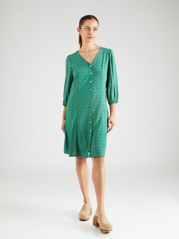 Claire - Vestidos camiseiros 'Dorotha' em verde: frente