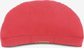 Yogishop Pillow 'Darshan Neo' in Red: front