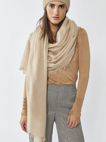 CODELLO Scarf in Beige: front