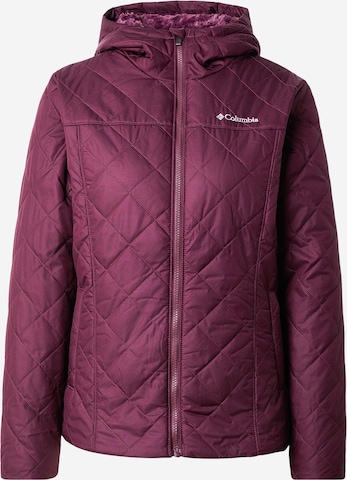 COLUMBIA Outdoorjacka 'Copper Crest II' i röd: framsida