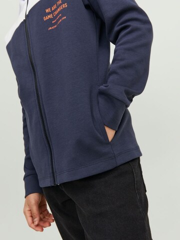 Jack & Jones Junior Sweat jacket in Blue