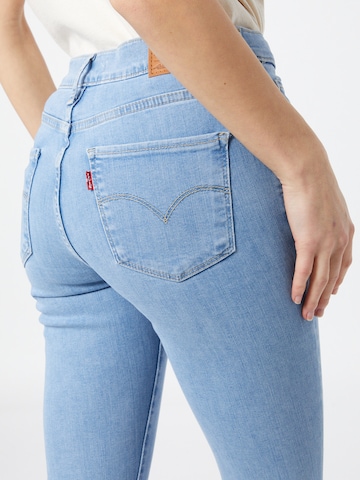 LEVI'S ® Skinny Jeans '720 Hirise Super Skinny' in Blauw