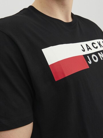 Jack & Jones Plus Shirt in Zwart