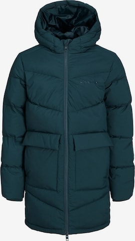 Jack & Jones Junior Winter Jacket in Blue: front