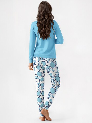 CALIDA Pyjama 'Daylight Dreams'‌ in Blau