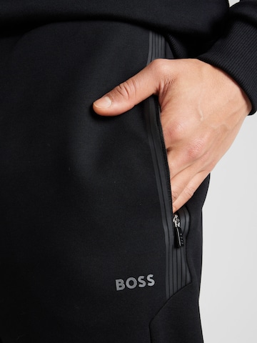 regular Pantaloni 'Hadim 1' di BOSS Green in nero