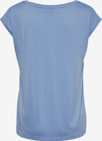 PIECES T-Shirt 'Kamala' in Blau