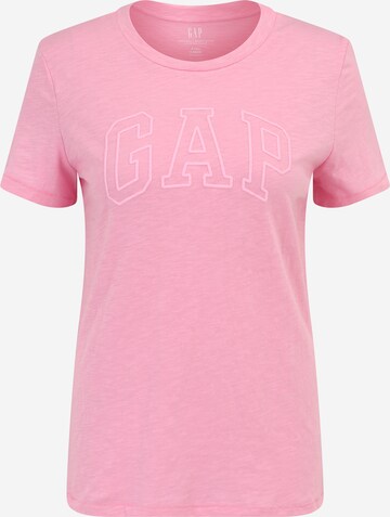 Gap Tall Shirt in Roze: voorkant
