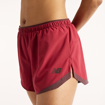 new balance - regular Pantalón deportivo 'RC Essential Short 3"' en rojo