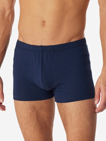 SCHIESSER Boxer shorts 'Cotton Casual Organic Cotton' in Blue