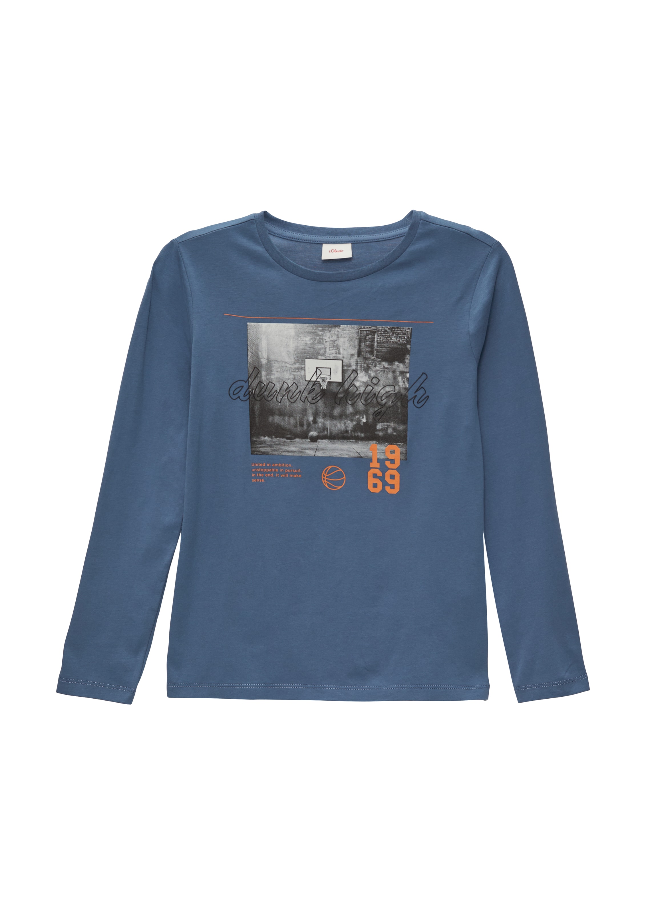 s.Oliver RED LABEL Shirt in Blau: Vorderseite