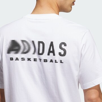T-Shirt fonctionnel ADIDAS PERFORMANCE en blanc
