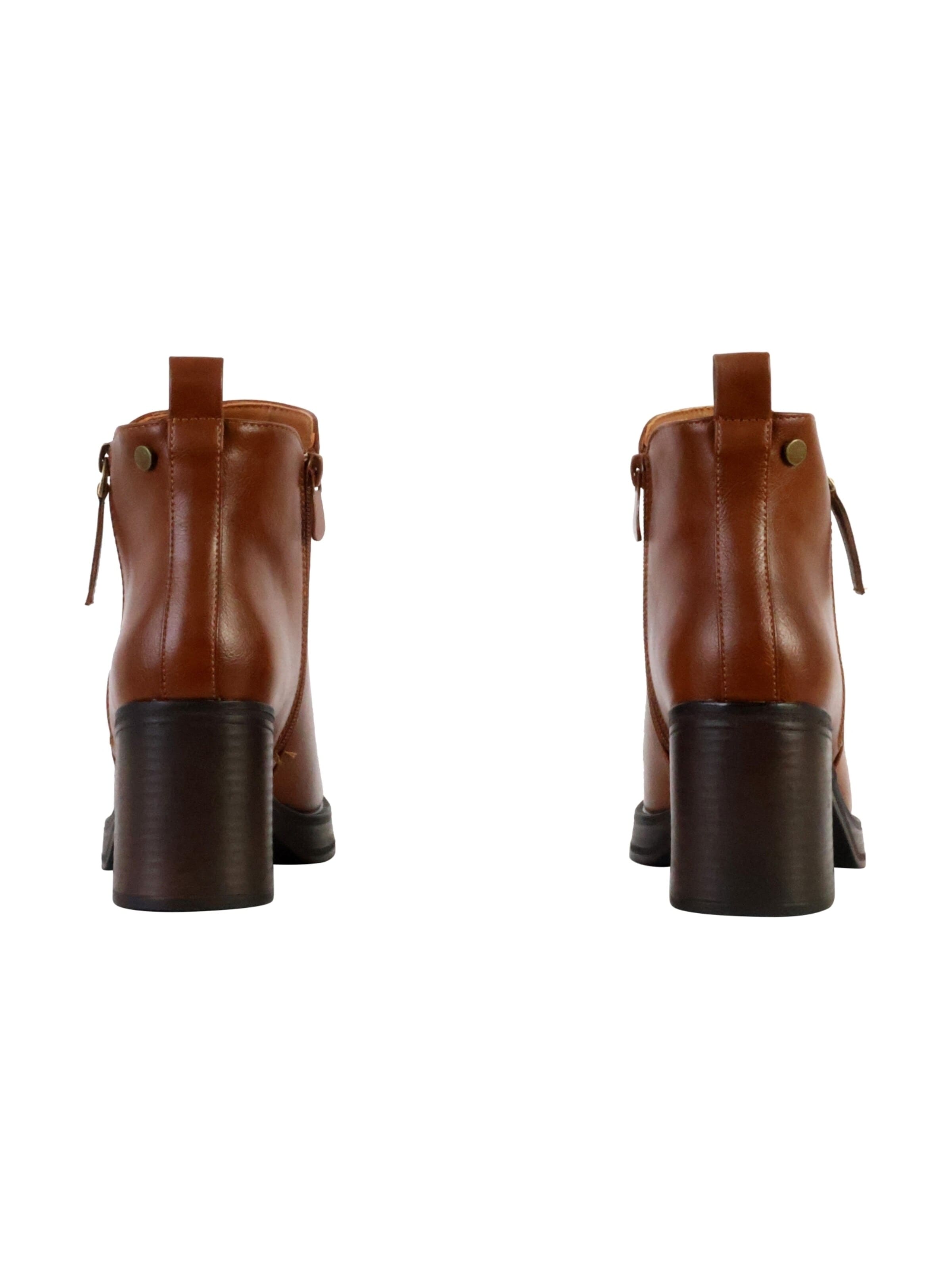 The Divine Factory Booties in Brown