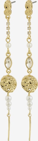 auksinė Pilgrim Auskarai 'Fire': priekis