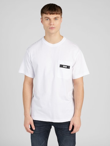 T-Shirt Versace Jeans Couture en blanc : devant
