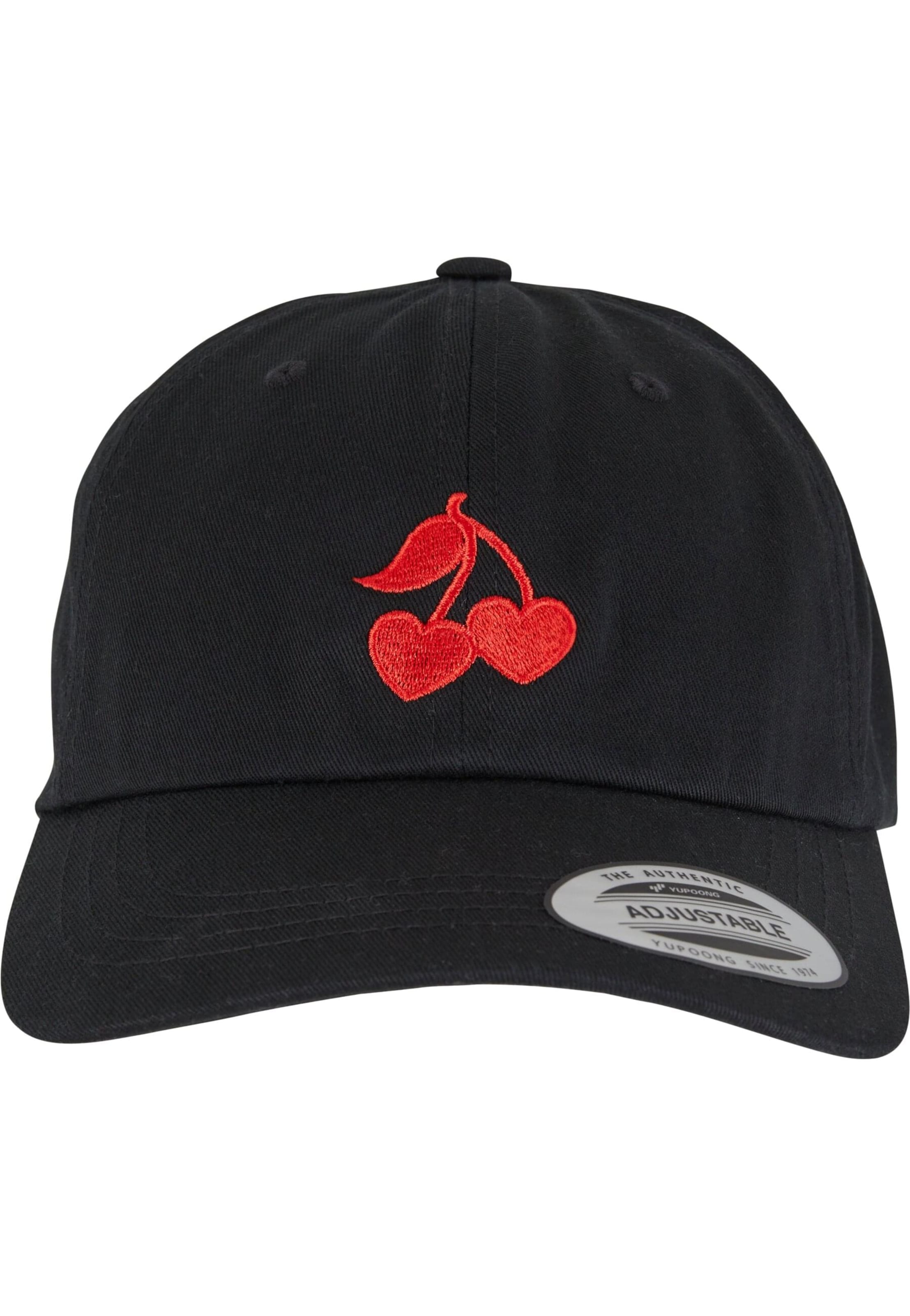 Mister Tee Cap 'Heart Cherries' in Schwarz
