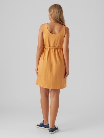 MAMALICIOUS - Vestido de verano 'Evi Lia' en naranja