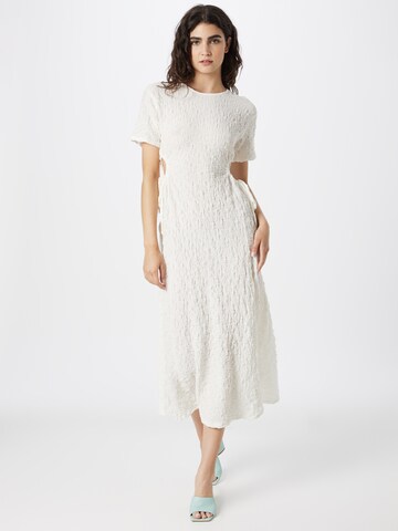 Gina Tricot Letní šaty 'Sol' – bílá: přední strana
