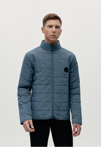 Born Living Yoga Between-season jacket 'Garona' in Blue: front