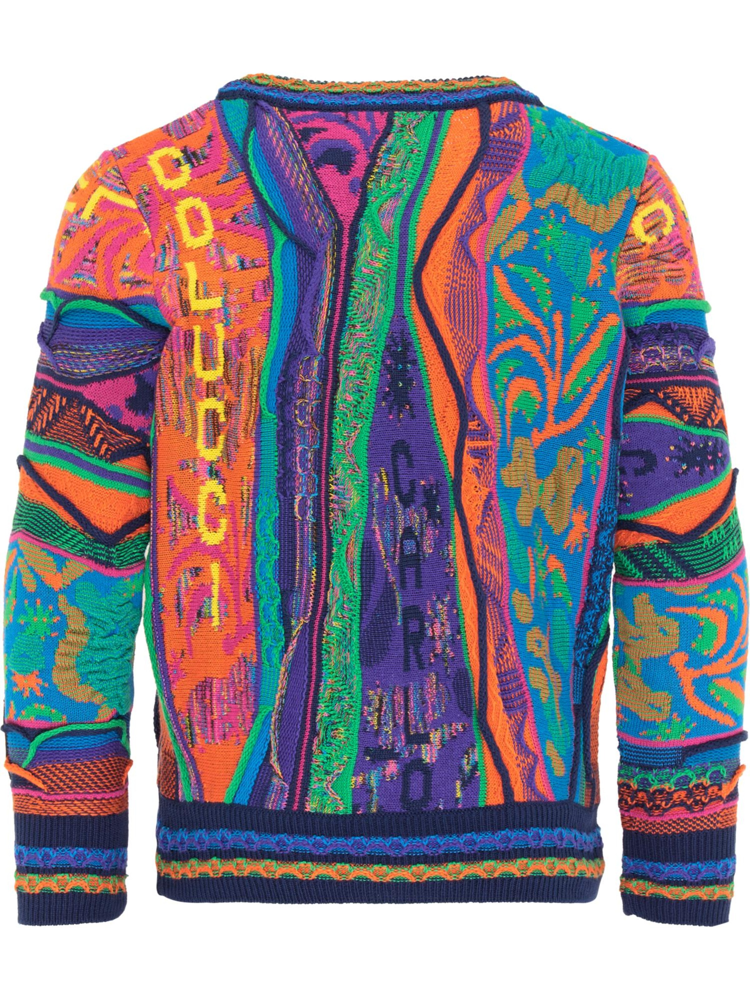 Pull-over ' Cocis ' Carlo Colucci en mélange de couleurs