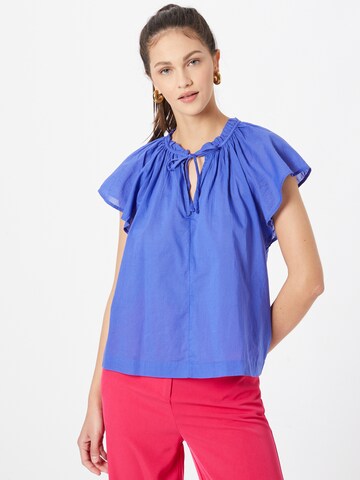 GAP Bluse in Blau: Vorderseite