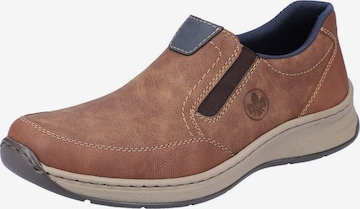 Rieker - Sapato Slip-on em castanho: frente