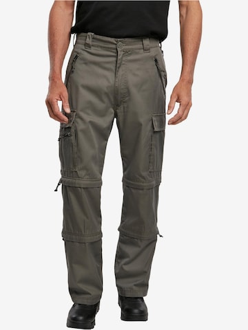 Regular Pantalon cargo 'Savannah' Brandit en vert