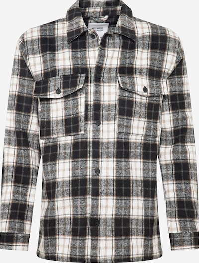 JUST JUNKIES Button Up Shirt in Light brown / Black / White, Item view