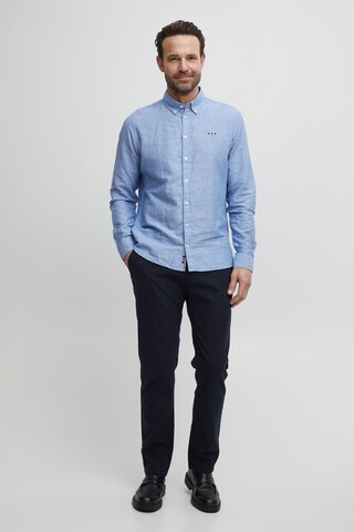 FQ1924 Regular fit Overhemd 'Fqerlendur' in Blauw
