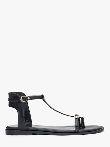 Estro Sandaler '48-105-1' i sort: forside