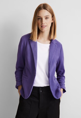 STREET ONE Blazer in Purple: front