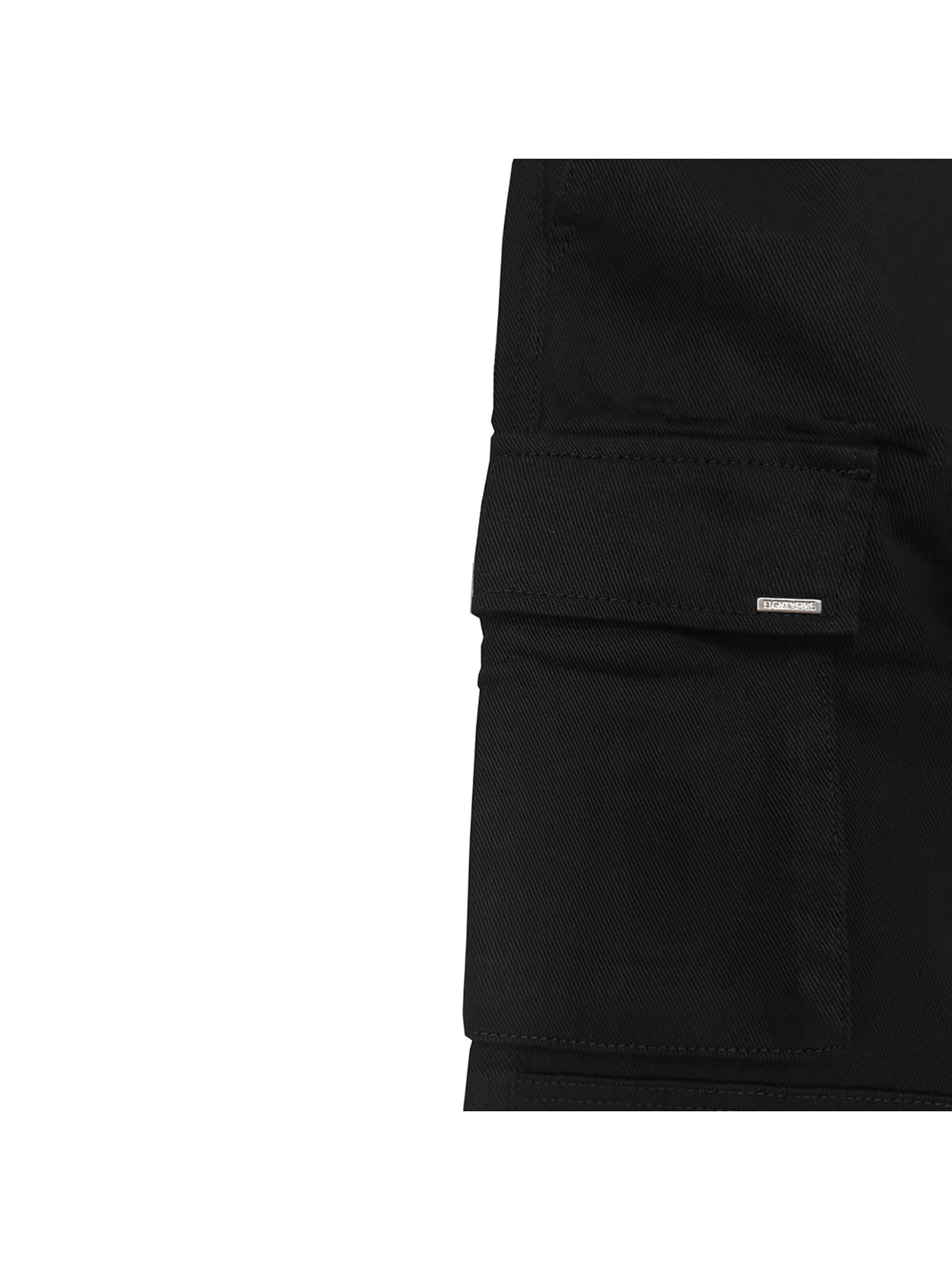 EIGHTYFIVE Regular Jeans 'Heavy Cargo'‌‌‌‌‌‌‌ in Schwarz