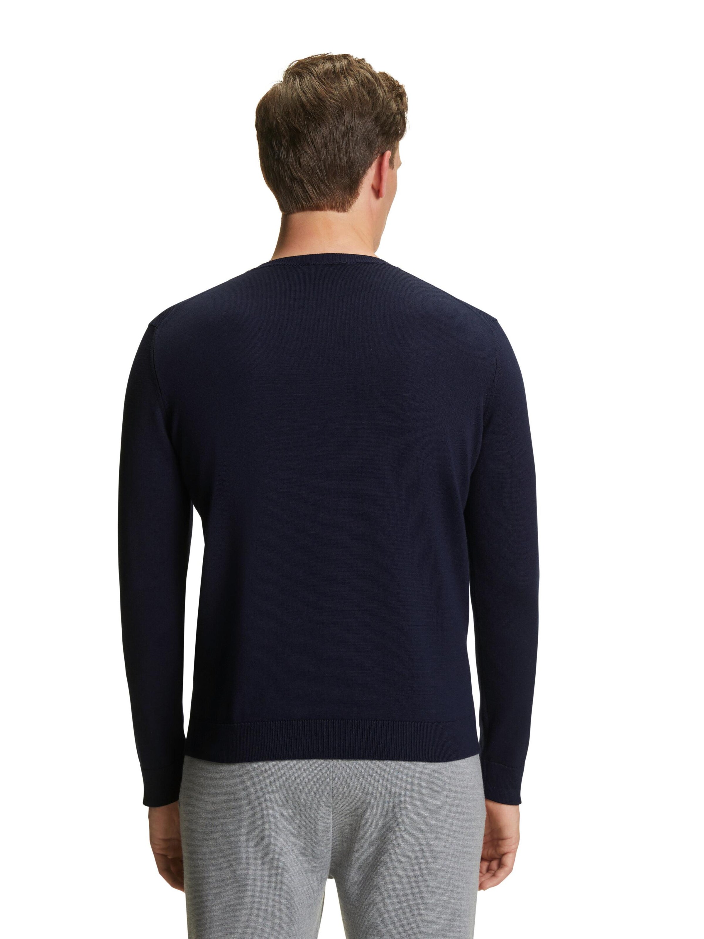 FALKE Pullover 'Pure Cotton'‌‌‌‌‌‌‌‌‌ in Blau