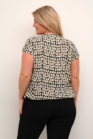 KAFFE CURVE Blouse 'Lokana' in Beige