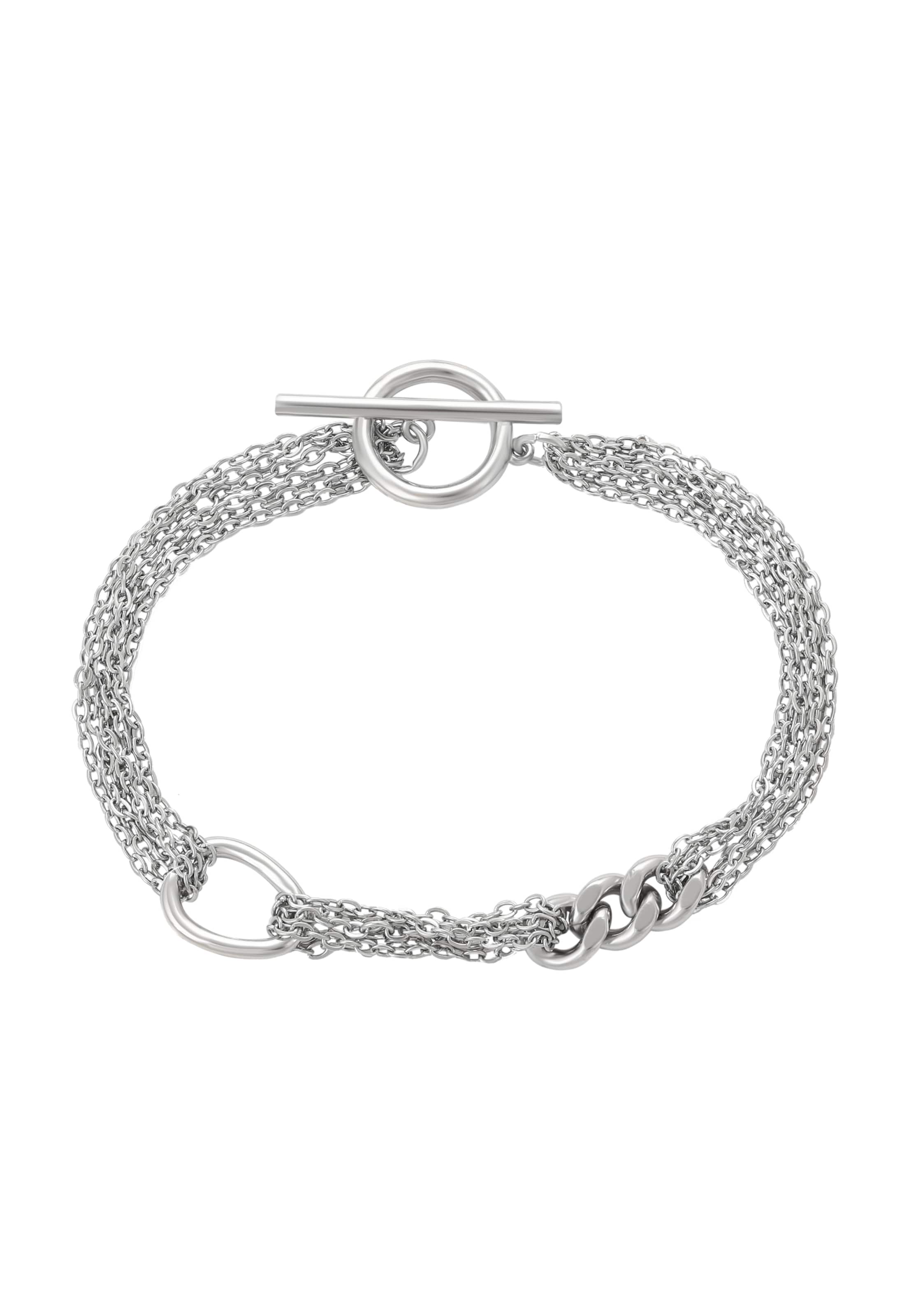 NAEMI Armband in Zilver: voorkant