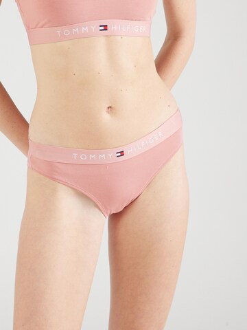 Slip de la Tommy Hilfiger Underwear pe roz: față