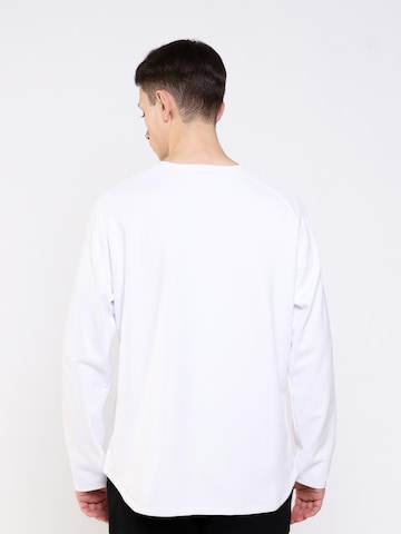 neverover - Camiseta funcional en blanco