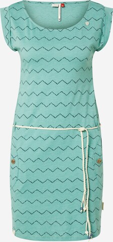 Ragwear Summer Dress in Green: front