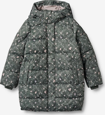 Manteau 'Yrsa' WHEAT en vert : devant