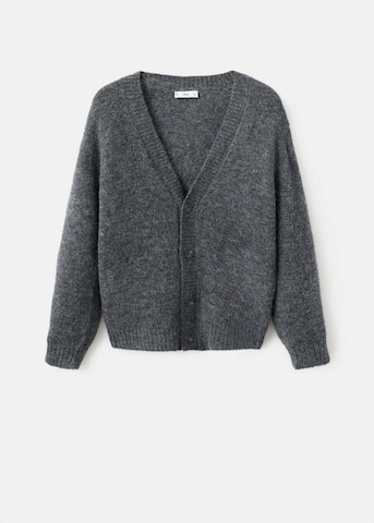 MANGO MAN Cardigan mantua in Grau